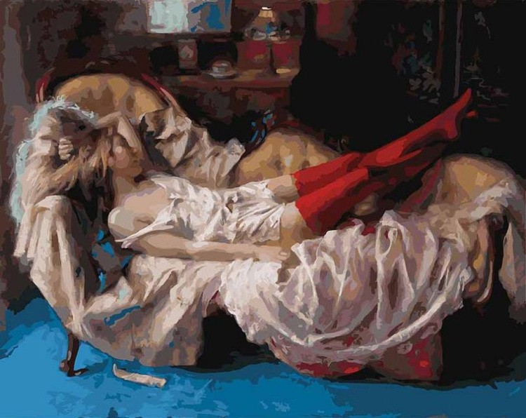 Картина по номерам «Сон прекрасной незнакомки»