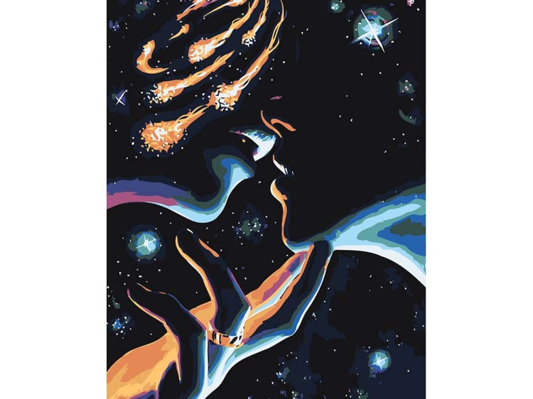 Картина по номерам «Космические чувства»