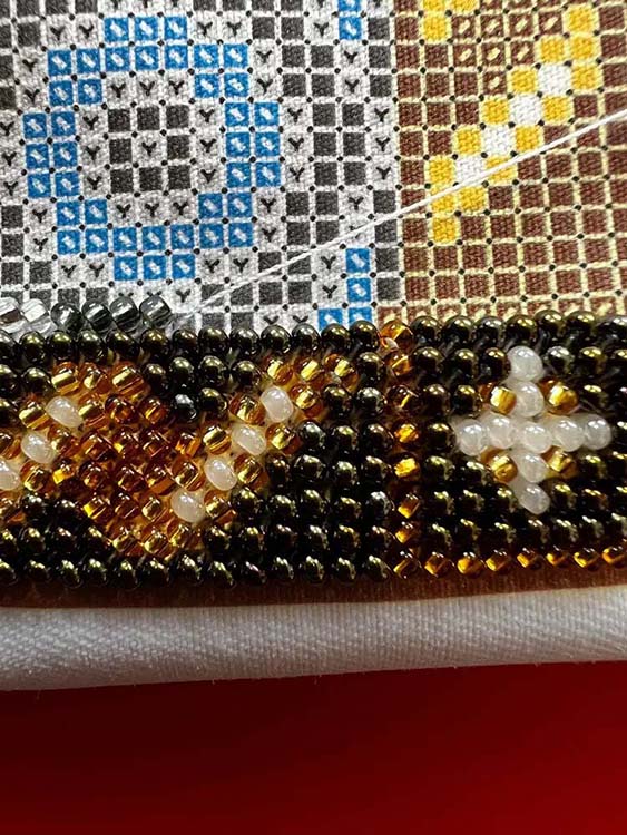 Набор вышивки бисером «Святой Георгий Победоносец» — картинка 3