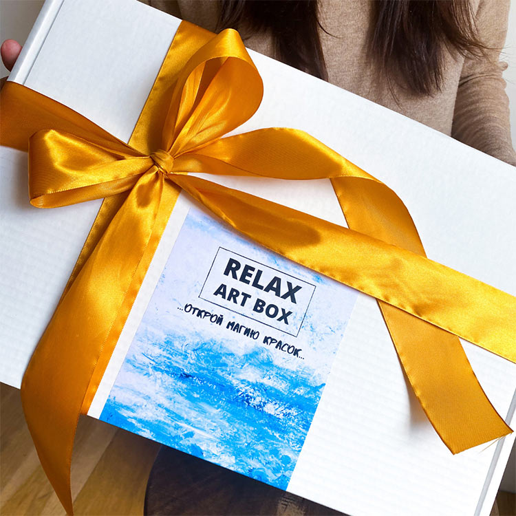 Набор для рисования с поталью и текстурной пастой «Golden mean» — картинка 11