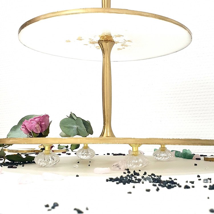 Заготовка для часов/фруктовницы (22 см) - Силиконовый молд, 1 шт., ResinArt — картинка 3