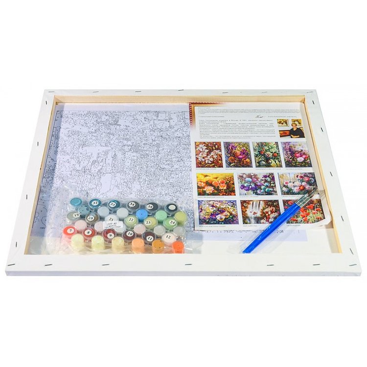 Картина по номерам «Проспект» — картинка 3