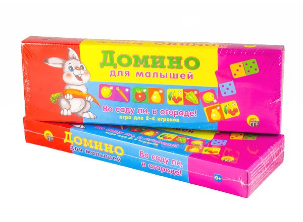 Домино для малышей «Во саду ли, в огороде» — картинка 2