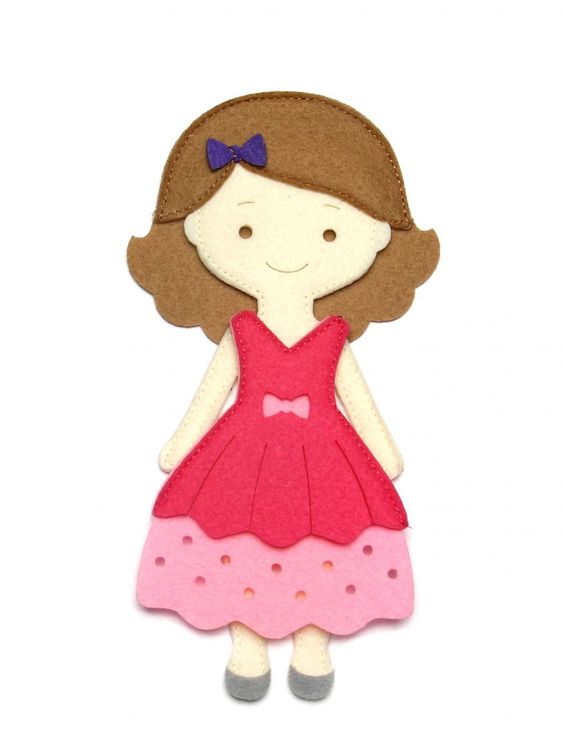 Игровой набор «Одень куклу. Маленькая модница» — картинка 2