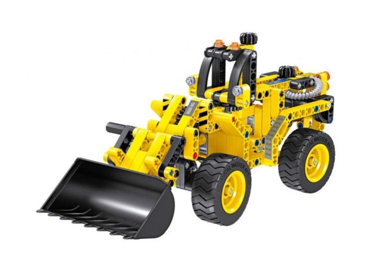 Конструктор QIHUI «Бульдозер и танк 2 в 1» — картинка 2