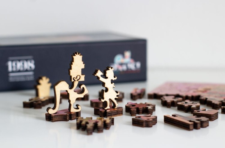 Деревянные пазлы DAVICI «Дорога в день рождения» — картинка 4