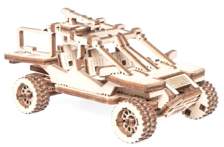 Деревянный конструктор «Внедорожник Багги М-6», Lemmo — картинка 4