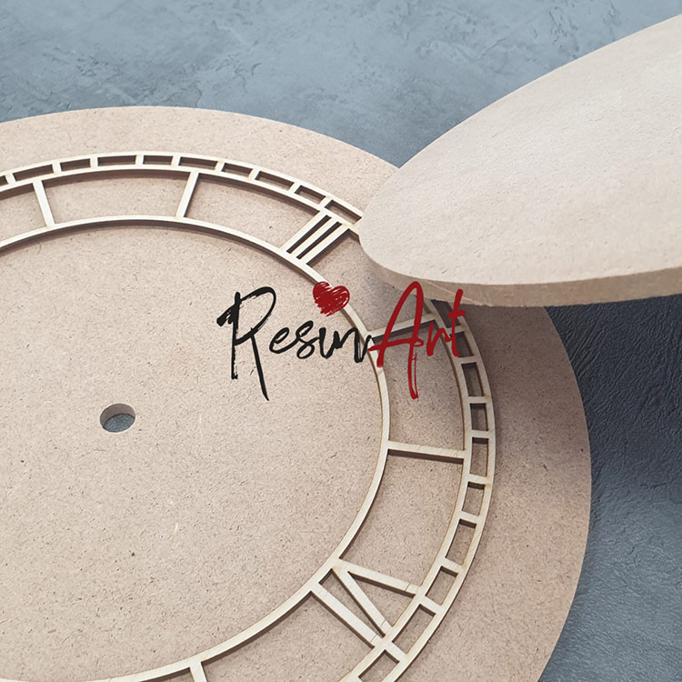 Набор для создания часов LUX, диаметр 30 см, ResinArt — картинка 2