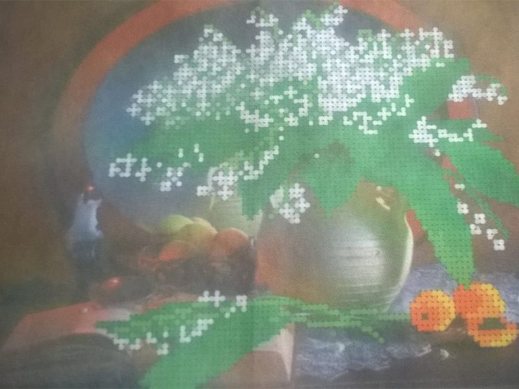 Набор вышивки бисером «Ландышевый натюрморт» — картинка 2