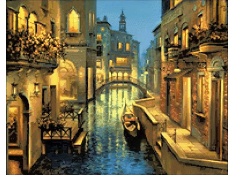 Алмазная вышивка «Золотой момент» — картинка 2