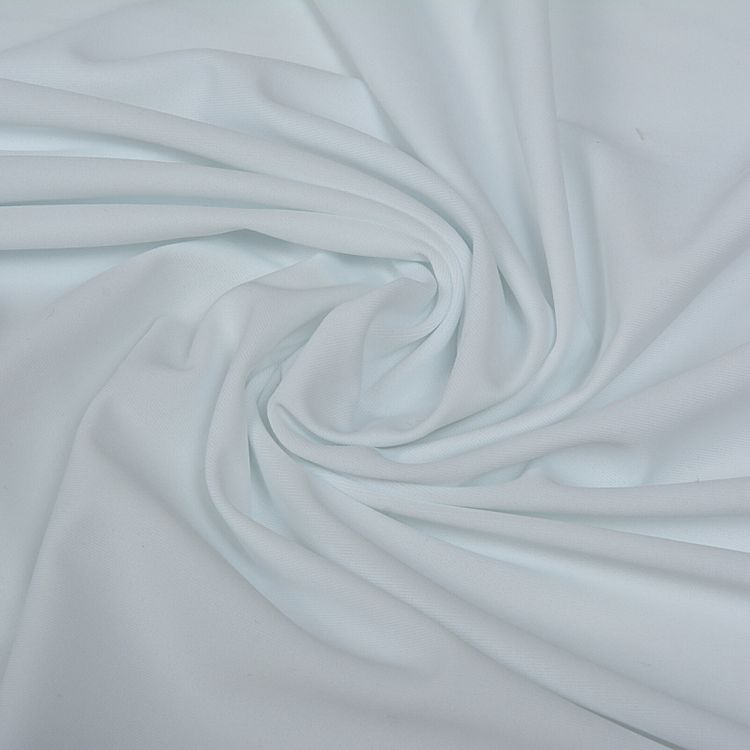 Ткань трикотажная Бифлекс матовый, 3 м, ширина 152 см, 220 г/м², цвет: 2 белый, TBY