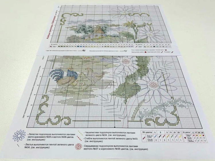 Набор для вышивания «Родные просторы. Подсолнухи» — картинка 5