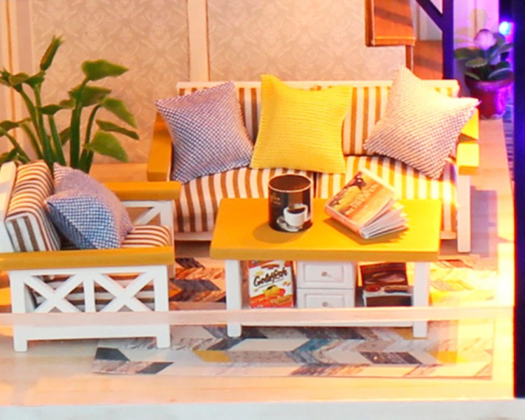 Набор для создания миниатюры (румбокс) «Современный дом» — картинка 3