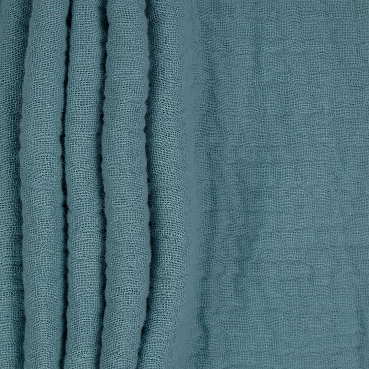 Ткань Муслин, 5 м x 130 см, 125 г/м², цвет: пудро-зеленый, TBY — картинка 2