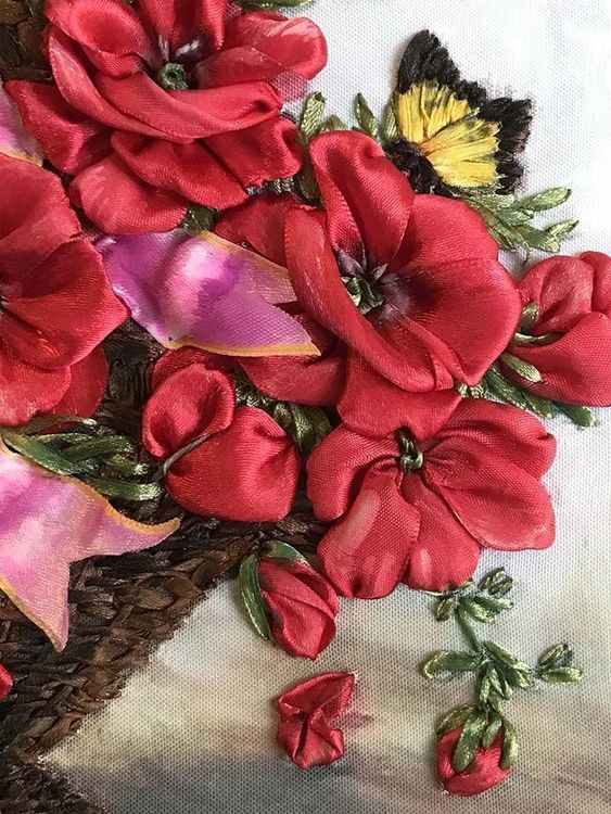 Набор для вышивания «Маки в вазе» — картинка 3