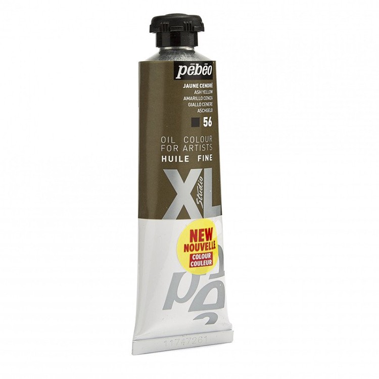 Краска масляная Pebeo XL (пепельно-желтый), 37 мл — картинка 5
