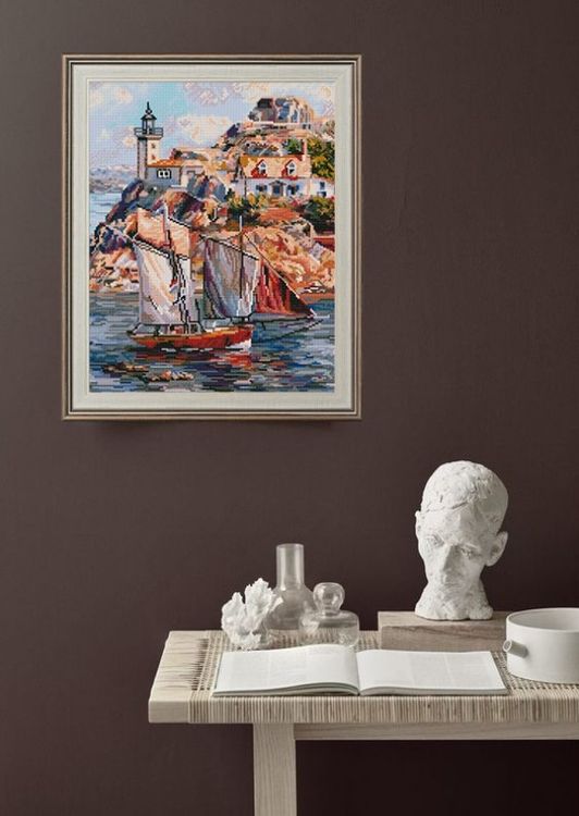 Алмазная вышивка «Франция. Бретань. Карантек» — картинка 6