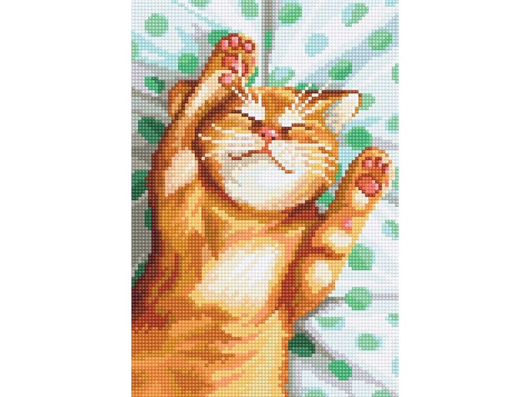 Алмазная вышивка «Потягушки» — картинка 2