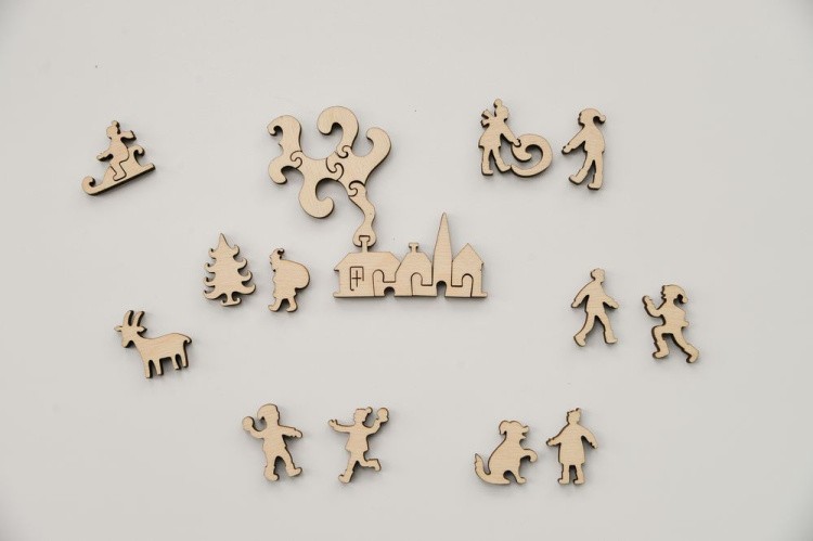 Деревянные пазлы DAVICI «Зимушка» — картинка 5