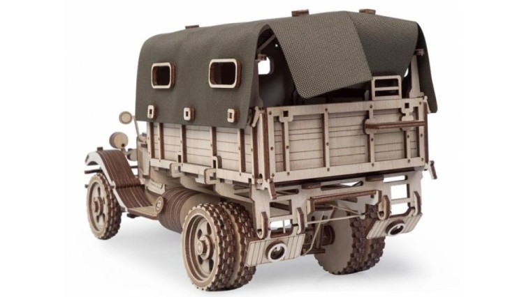 Конструктор из дерева «Грузовик Полуторка Тент», Lemmo — картинка 3