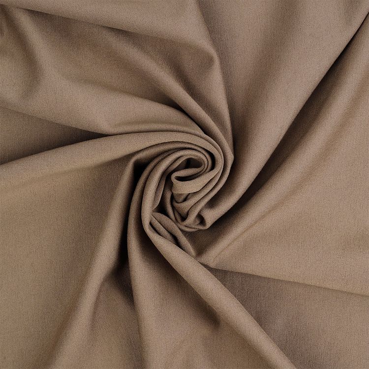 Ткань Джерси, 1 м x 155 см, 350 г/м², цвет: бежевый, TBY