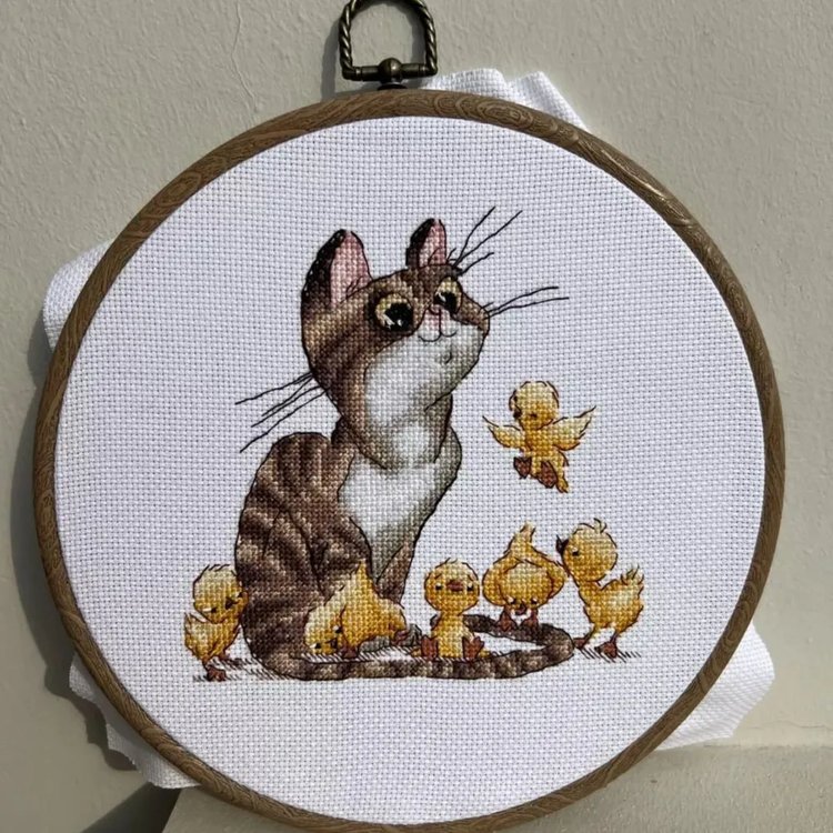 Набор для вышивания «Усатый нянь» — картинка 4