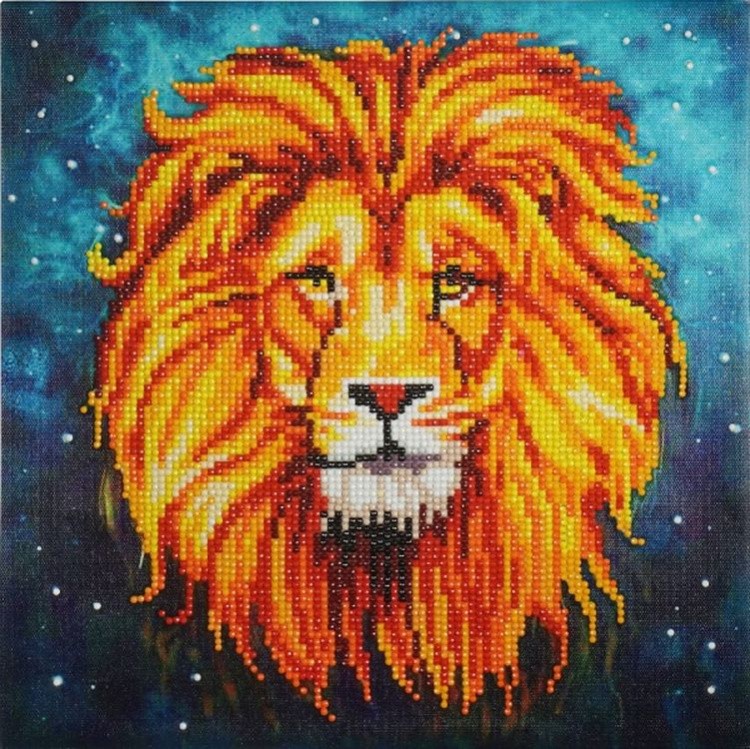 Алмазная вышивка «Звездный лев» — картинка 2