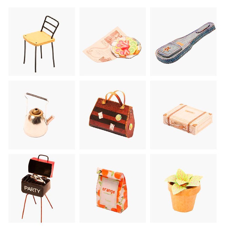 Набор для создания миниатюры (румбокс) «Домик на колесах» — картинка 5