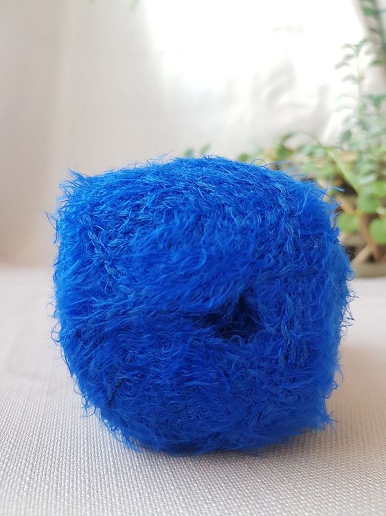 Пряжа Камтекс Хлопок травка (019), василек, 5 шт. по 100 г — картинка 4