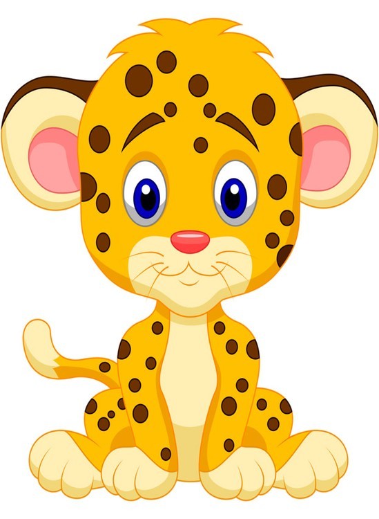 Алмазная вышивка «Маленький леопард»