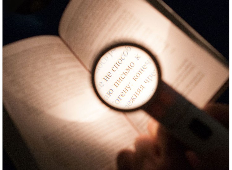 Лупа ручная 6х с подсветкой — картинка 5