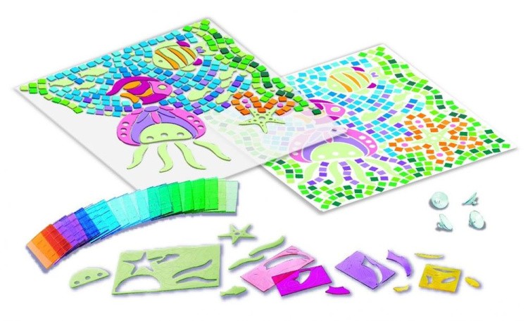 Набор для творчества «Светящийся мозаика. Подводное Царство» — картинка 2