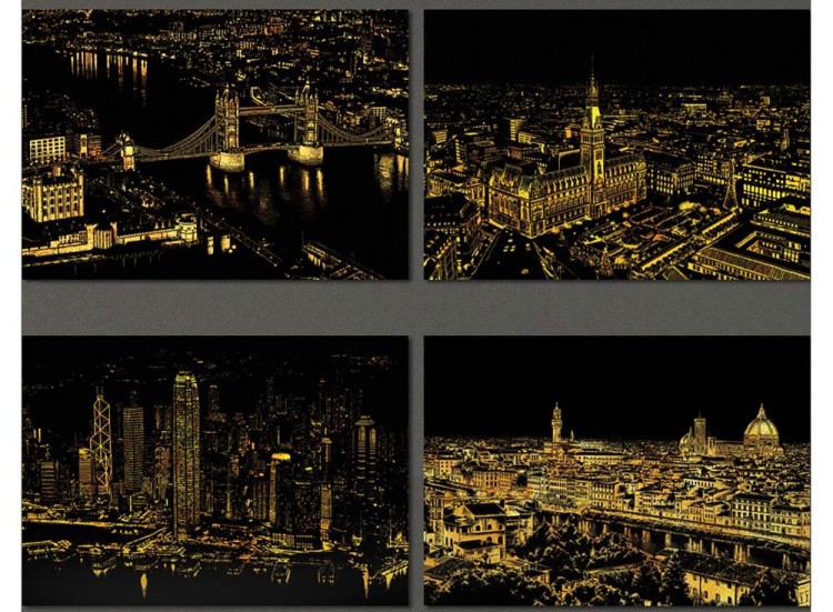 Скретч-картина «Флоренция» — картинка 6