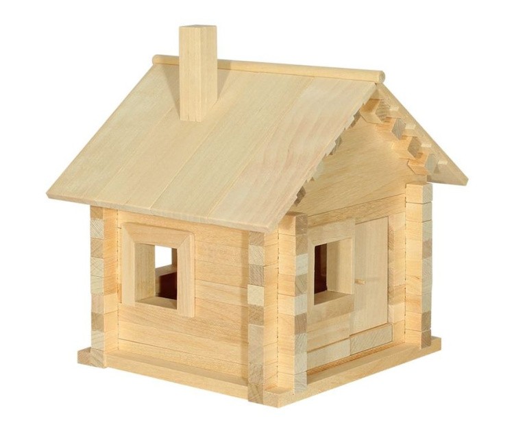 Конструктор из дерева «Избушка теремок» — картинка 2