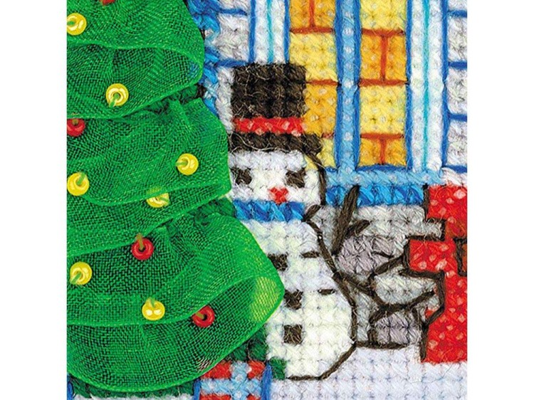 Набор для вышивания «Ледяной домик» — картинка 4