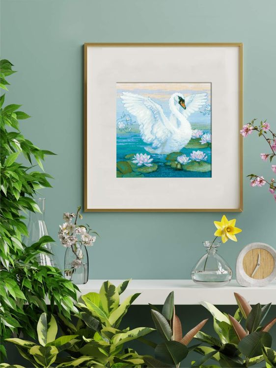 Набор для вышивания «Белая лебедь» — картинка 4