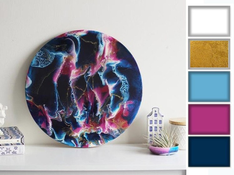 Набор для создания часов эпоксидной смолой Resin Art Blong — картинка 2