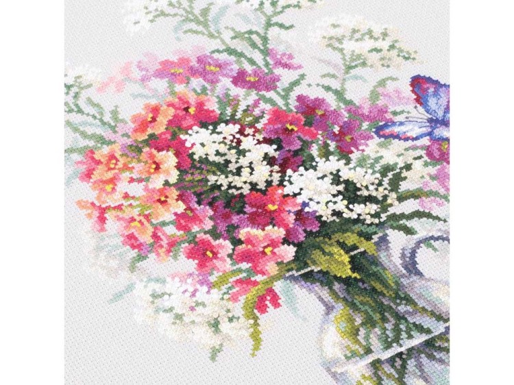 Набор для вышивания «Флоксы и тысячелистник» — картинка 5