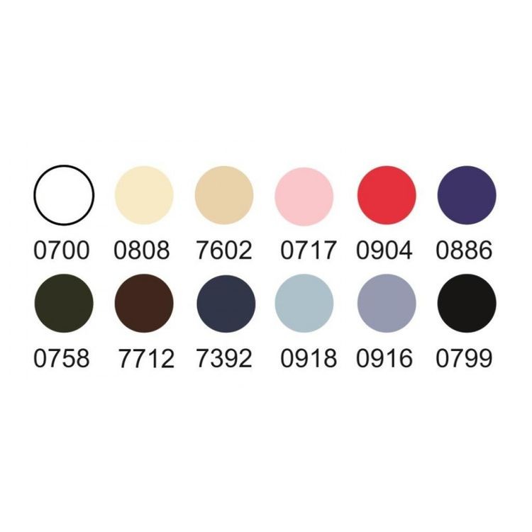 Набор ниток Talia 120/200 м «Базовый» (12 цв.) — картинка 2