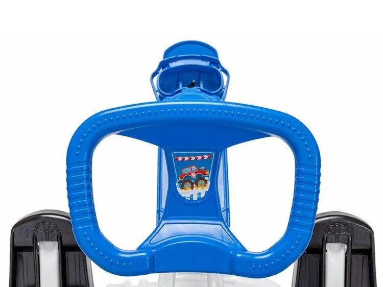 Снегокат детский со спинкой Тимка спорт 4-1 с машинками — картинка 8