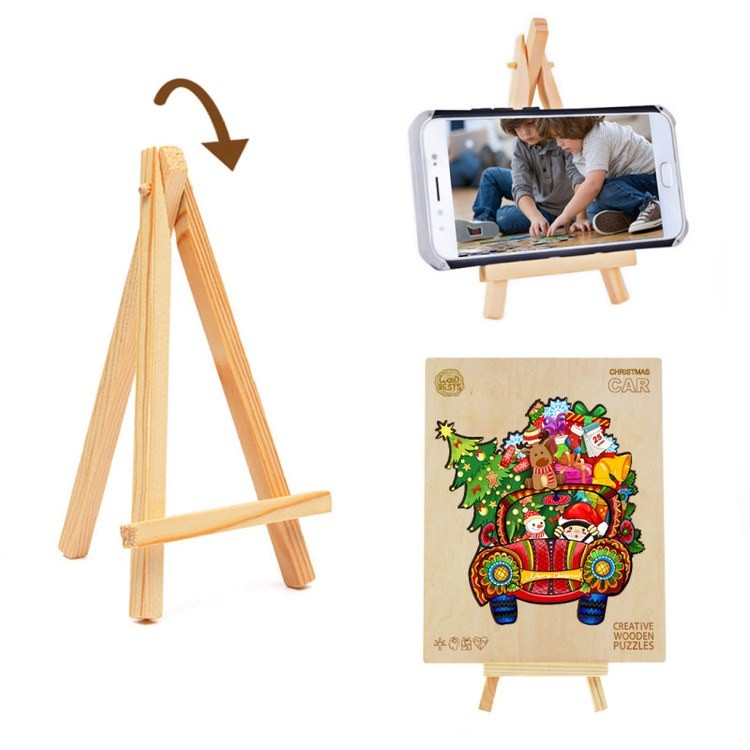 Деревянные пазлы «Новогодняя Машина XL», Woodbests — картинка 6