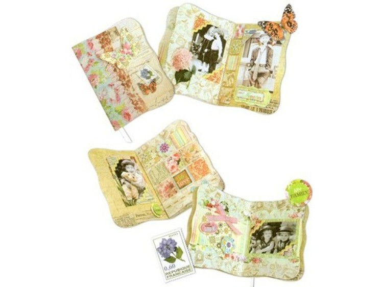 Набор для скрапбукинга «Гортензия и лилии - Фотоальбом mini» — картинка 4