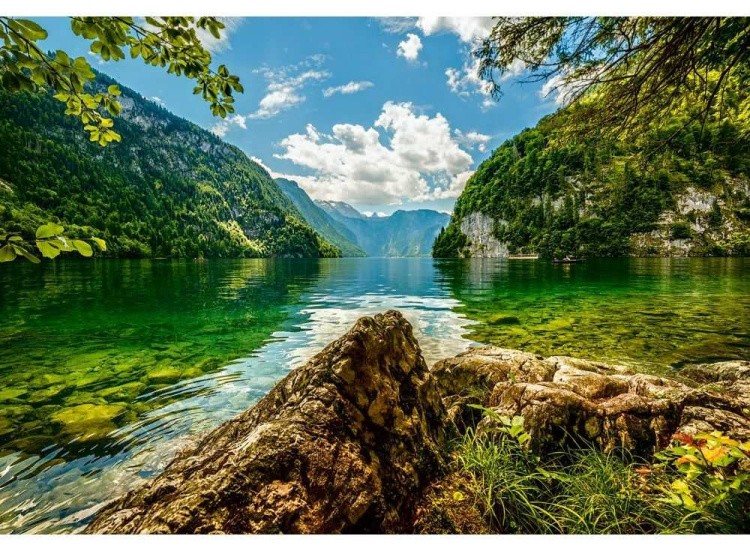 Пазлы «Озеро в Германии»