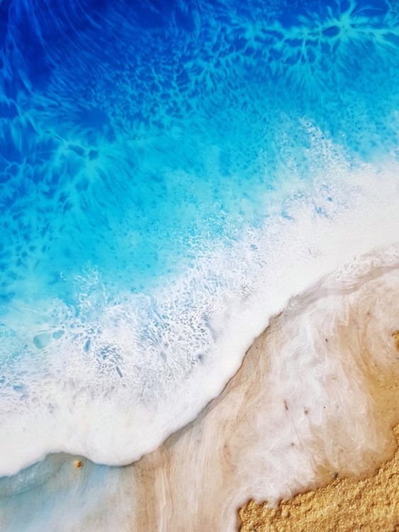 Набор для создания картины эпоксидной смолой Море, Art Blong — картинка 5