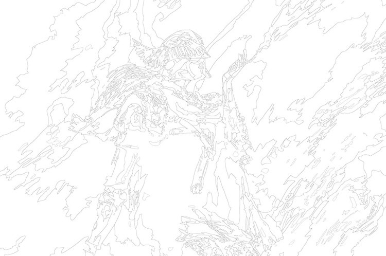 Картина по номерам «Elden Ring Элден Ринг: Маления 4» — картинка 3