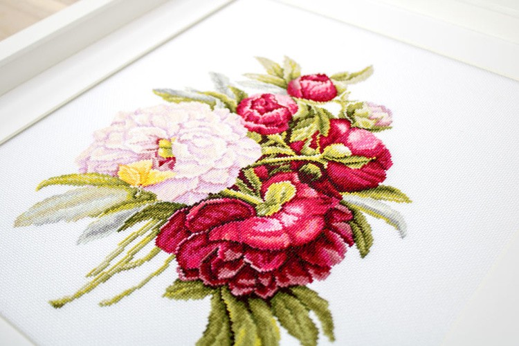 Набор для вышивания «Букет пионов» — картинка 4