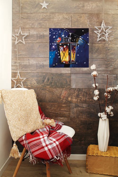 Алмазная вышивка «Постер. Фонарь» — картинка 2