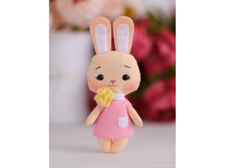 Набор для шитья игрушки «Куклы Банни и Фанни» — картинка 5