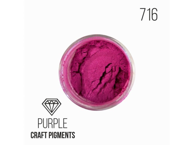 Пигмент минеральный пурпурный (Purple) 25 мл, CraftPigments
