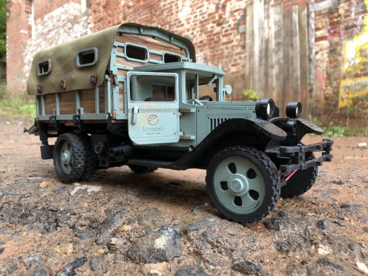 Конструктор из дерева «Грузовик Полуторка Тент», Lemmo — картинка 7
